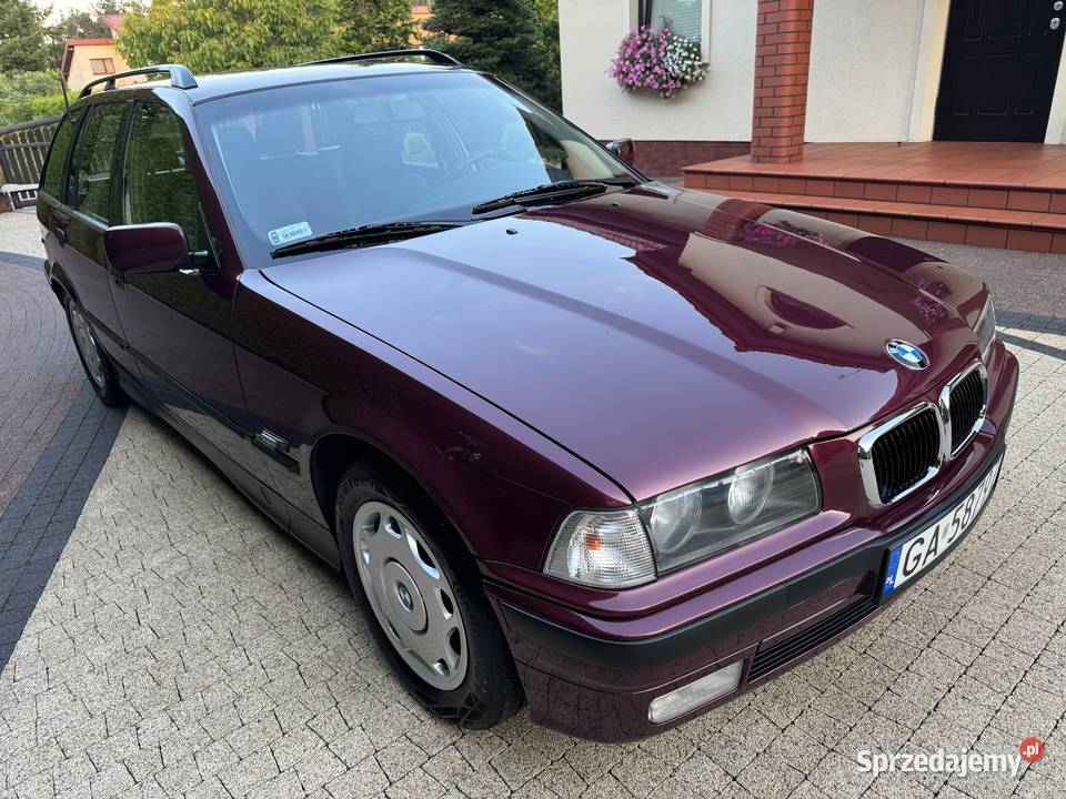 BMW 320i 24V 150 TURING stan kolekcjonerski welurowa tapicerka Chwaszczyno