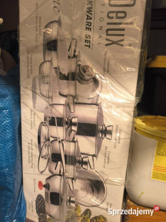 Garnki Home Delux sprzedam