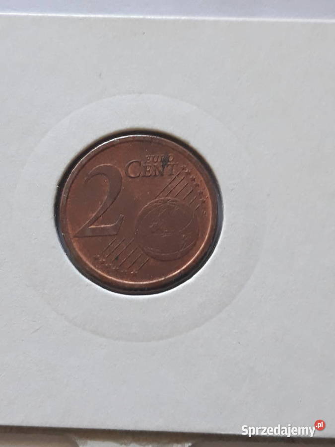 2 Eurocenty Włochy 2007 r Numizmatyka Konin