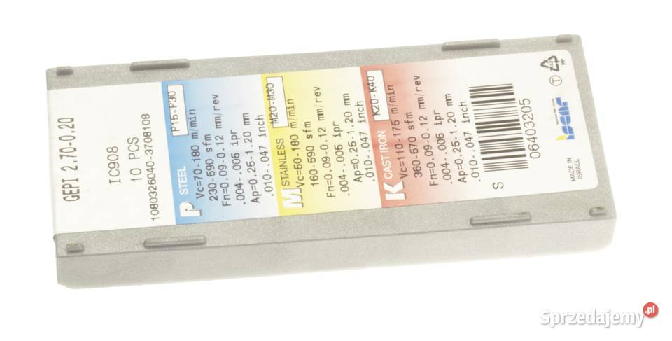 Płytki GEPI 270020 IC908 Iscar Lubań