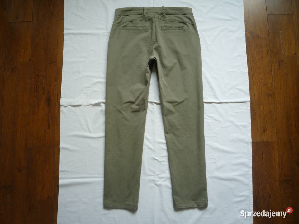 Reserved 38M Spodnie chino chinosy zielone khaki zachodniopomorskie Szczecin sprzedam