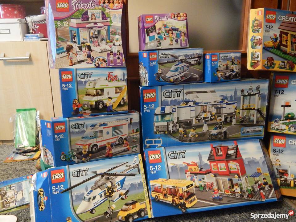 Mnóstwo klocków LEGO Łódź