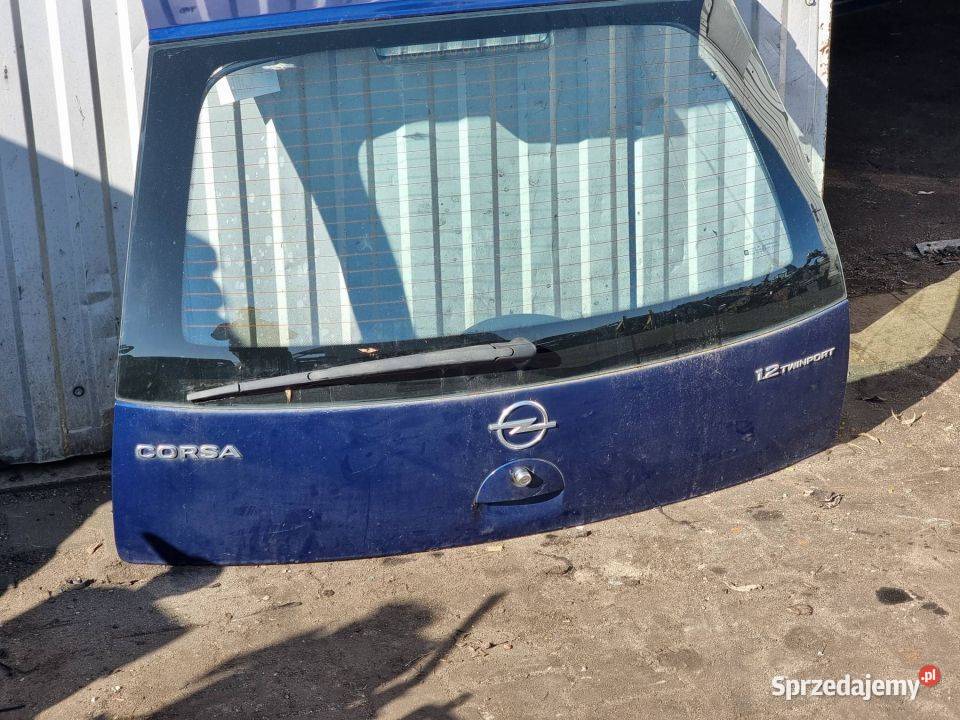 KLAPA OPEL CORSA C osobowe sprzedam