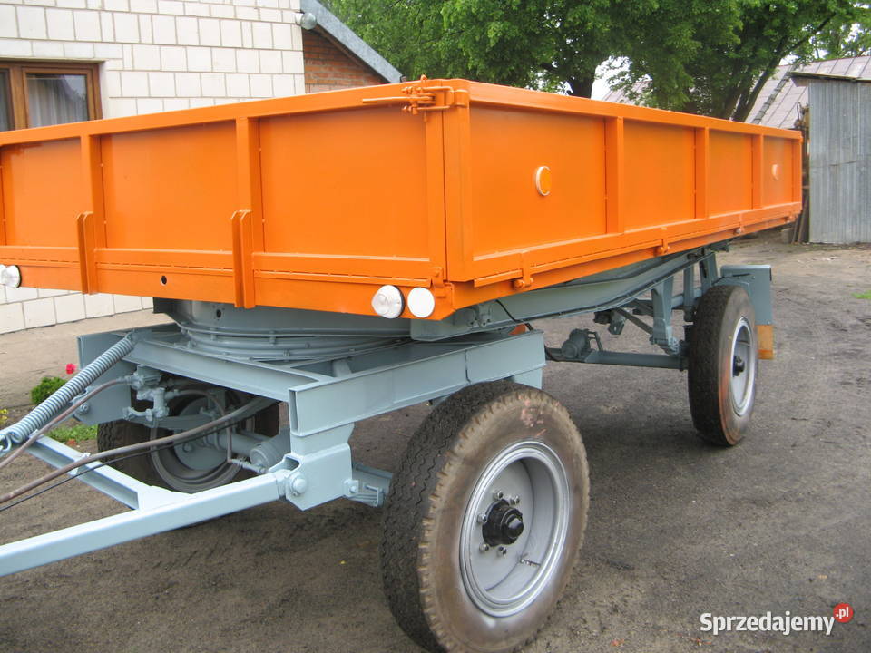 przyczepa d 47 732 35 3stronny wywrot cała góra nieuszkodzony Garwolin