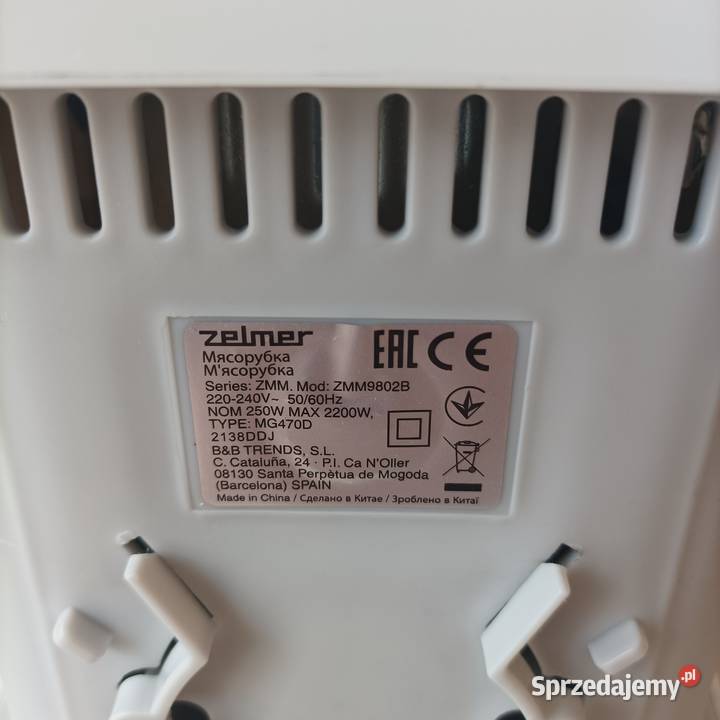 Maszynka do mielenia mięsa Zelmer ZMM 9802B Stronie Śląskie