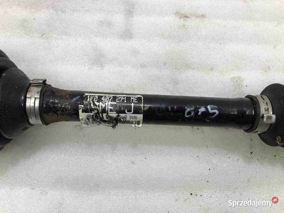 PÓŁOŚ LEWY PRZÓD 1K0407271ME VW GOLF VI osobowe wielkopolskie