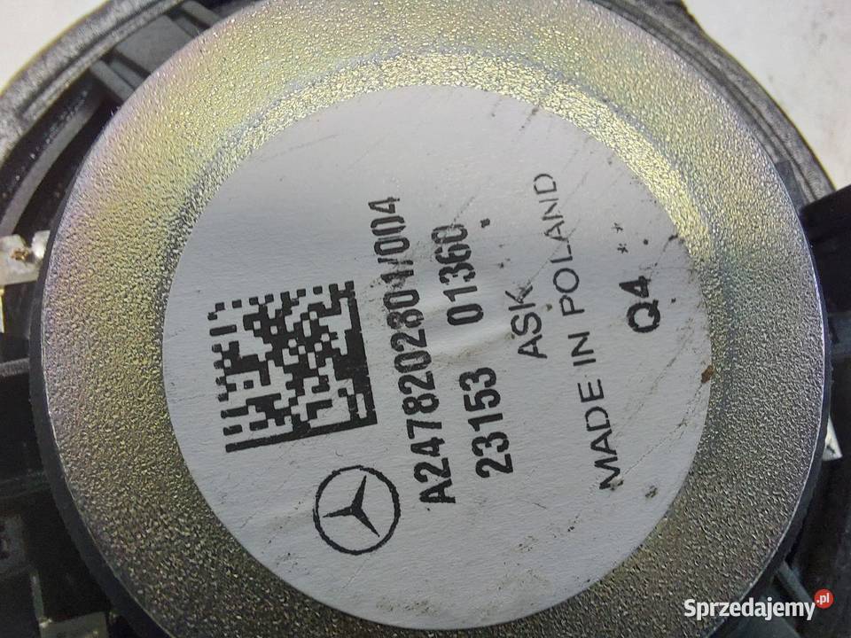 Mercedes EQA 250 W243 GŁOŚNIKI TUBA WZMACNIACZ