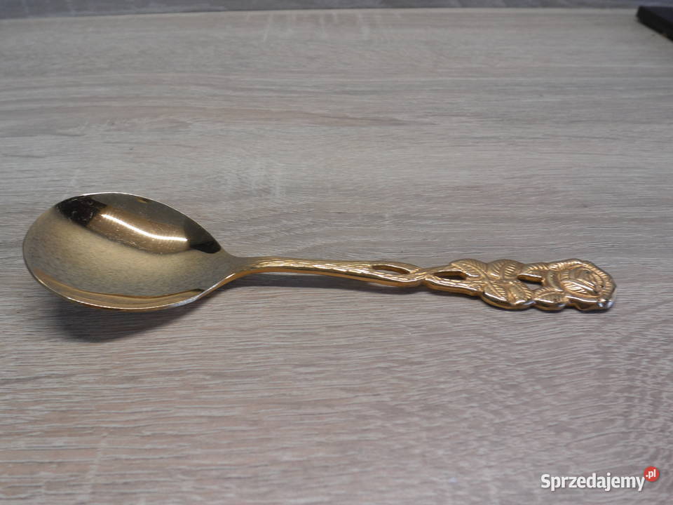 Łyżeczka z różą wielkopolskie Raszków sprzedam