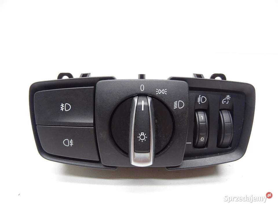 PANEL WŁĄCZNIK ŚWIATEŁ REGULACJI BMW F20 F21 osobowe