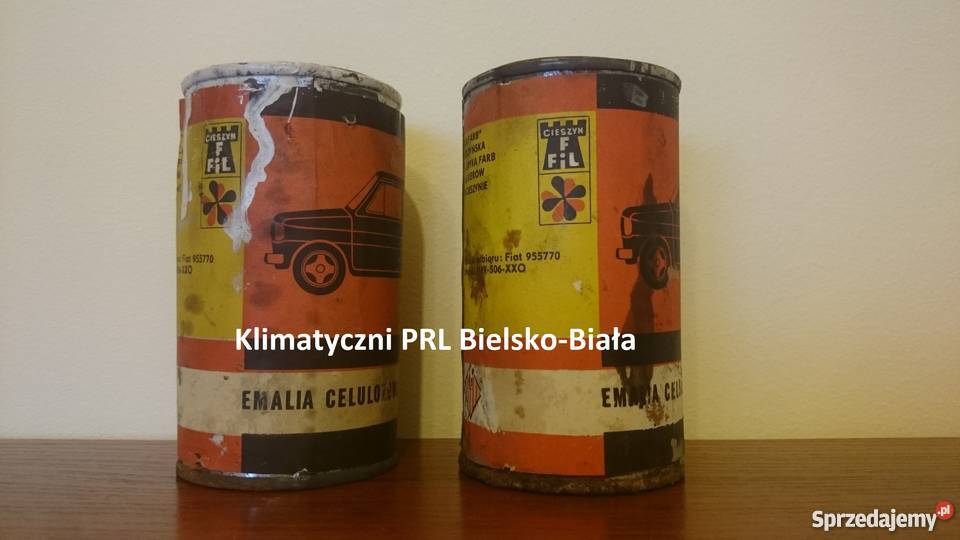 Puszka emalia celulozowa do zaprawek Fiat 126 śląskie Bielsko-Biała