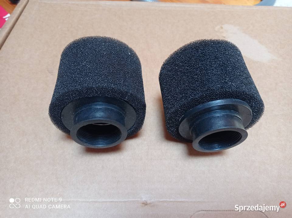 Filtry powietrza gąbkowe na srednice 42mm Warszawa sprzedam