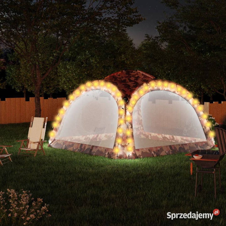 Namiot imprezowy z LED i 4 ściankami 36x36x23 m Warszawa