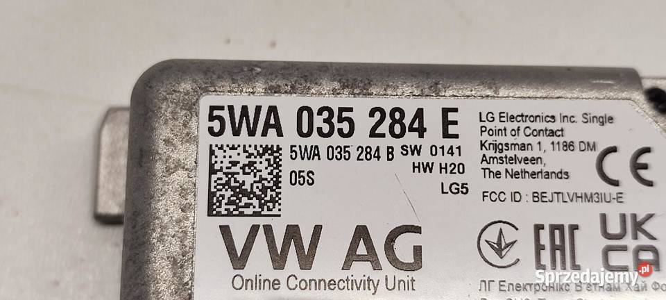 VW TIGUAN II MODUŁ USŁUG ONLINE 5WA035284E osobowe