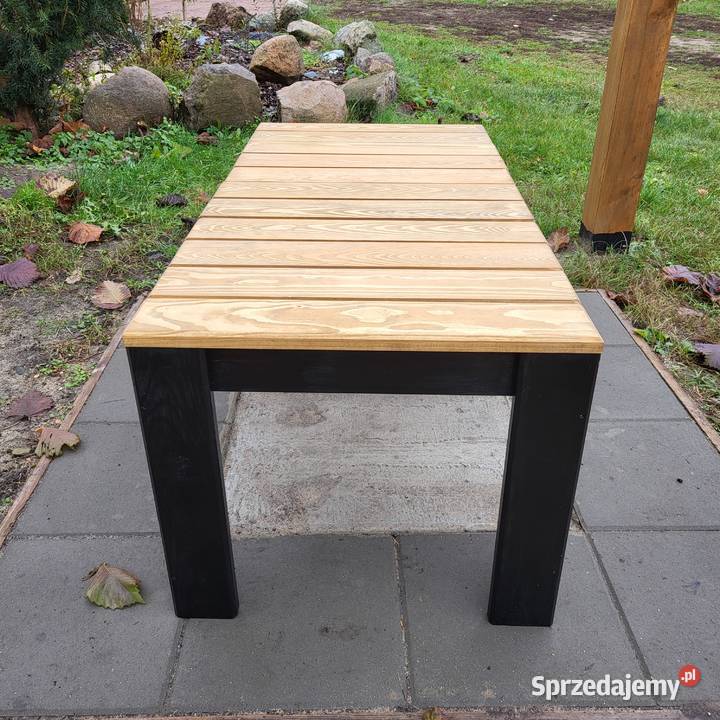 Stolik kawowy na taras balkon do salonu w stylu Sarnaki