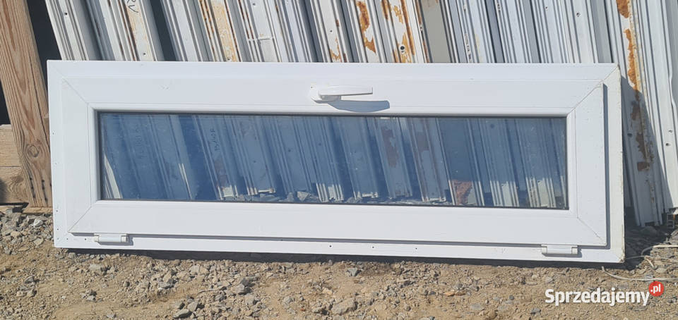 OKNO KacprzaK 126X43 OKNA Używane Plastikowe PCV Siedlce