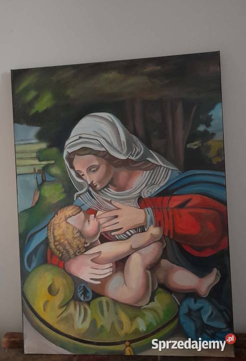 Sprzedam obraz Matka boska karmiąca