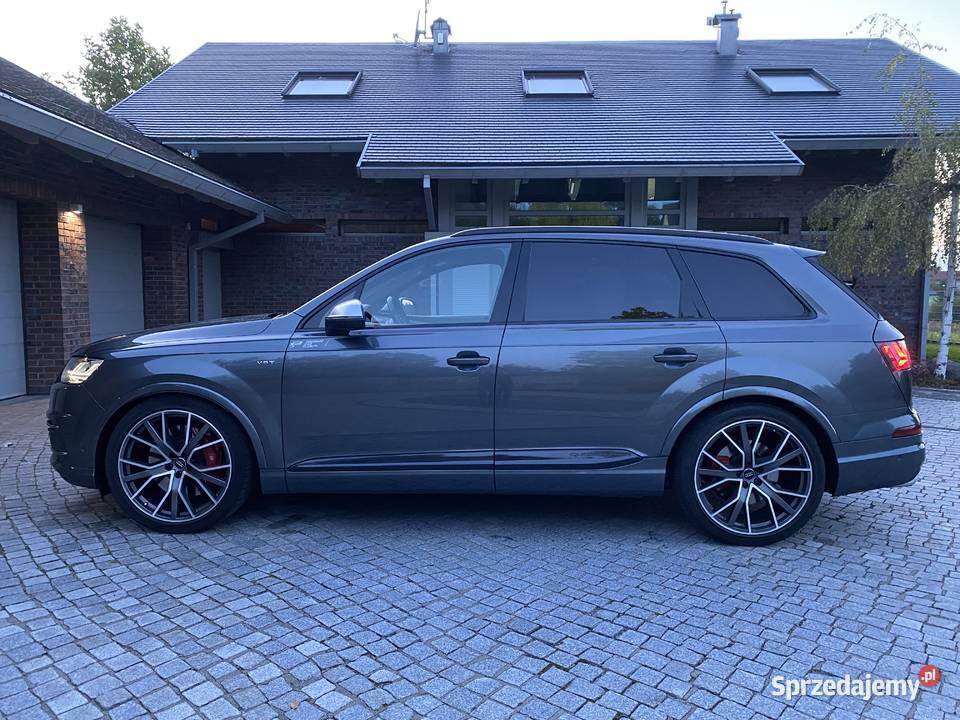 Audi SQ7 40 TDI quattro tiptronic BO Matrix hak SQ7 śląskie Katowice