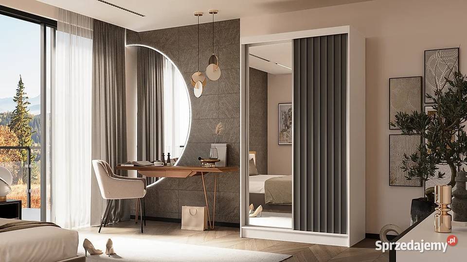 Szafa 120 LUSTRO LAMELE szybka wysyłka wiele