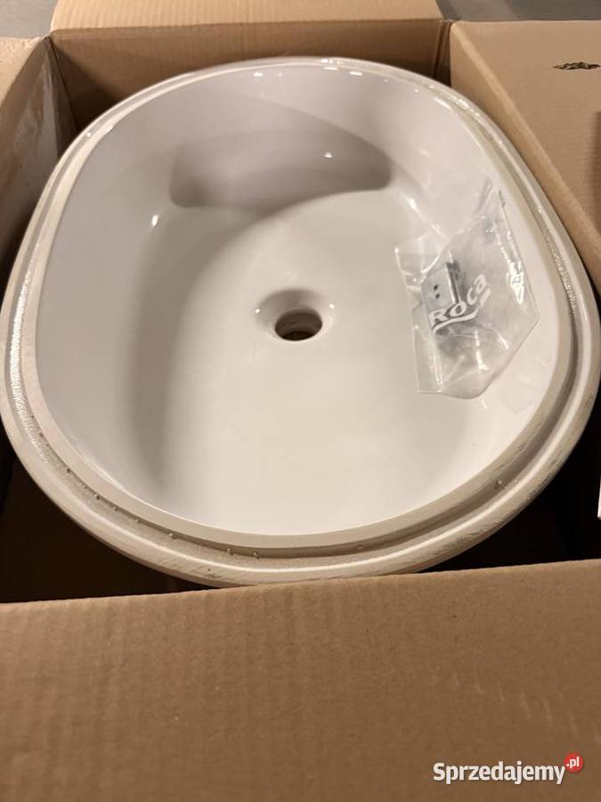 Roca Gap umywalka 55x35 owalna podblatowa Poznań sprzedam