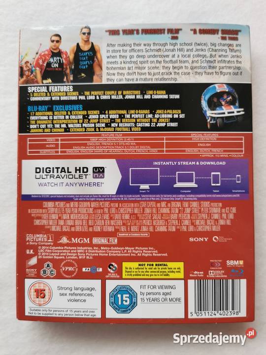 22 Jump Street Bluray En 2014 Channing Tatum Blu-ray