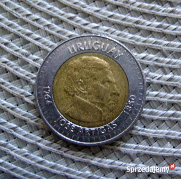Urugwaj 10 Peso 2000r Jose Artigas Kalisz sprzedam