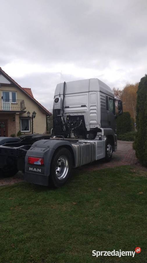 Man TGS TGX stał Scana i czasami koło Volvo Bydgoszcz