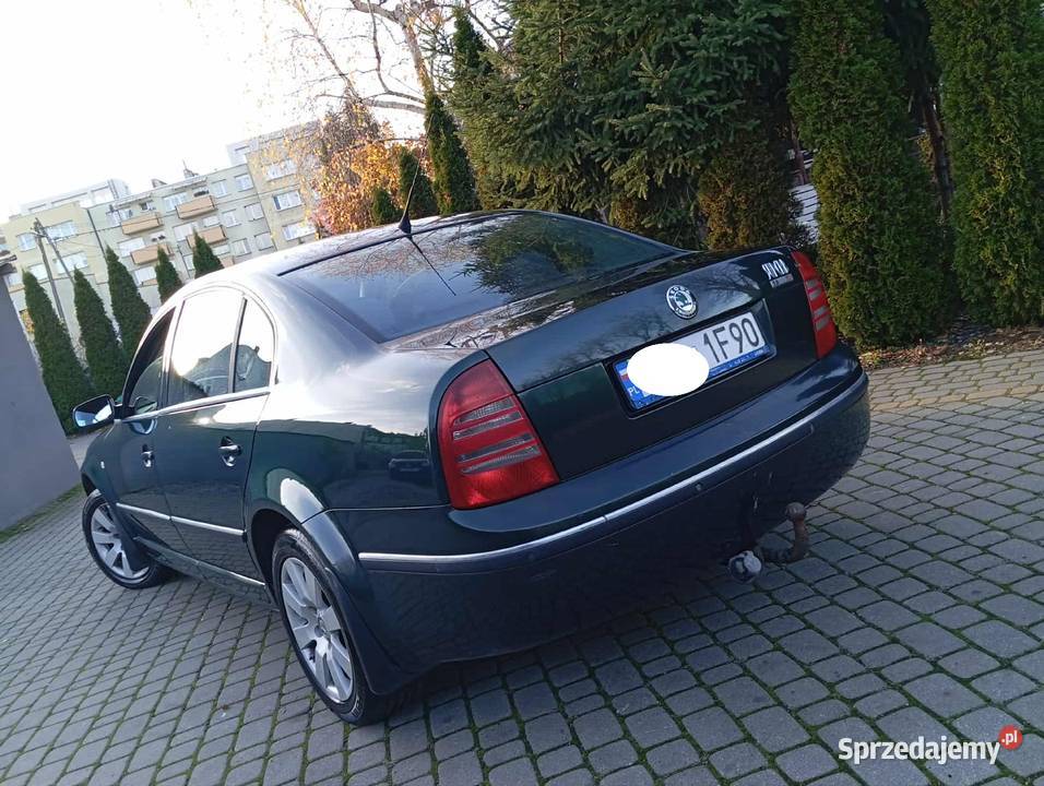 SKODA SUPERB ŁADNA 19 TDI SALON POLSKA Rok produkcji 2004 Superb Gostynin