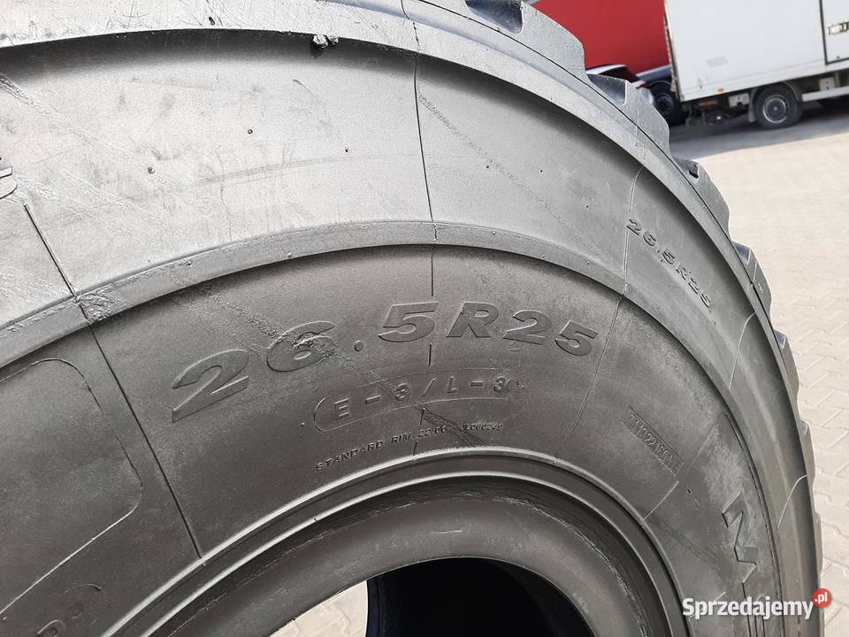 2x Opona używana przemysłowa 265R25 MAXAM MS302
