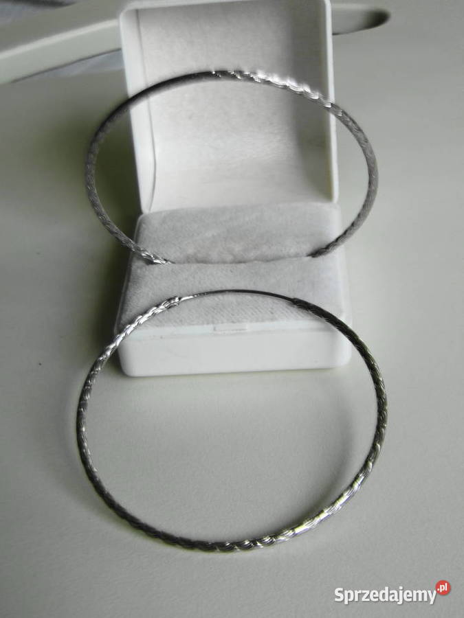 Srebro 925 Nietuzinkowe duże koła kolczyki sprzedam