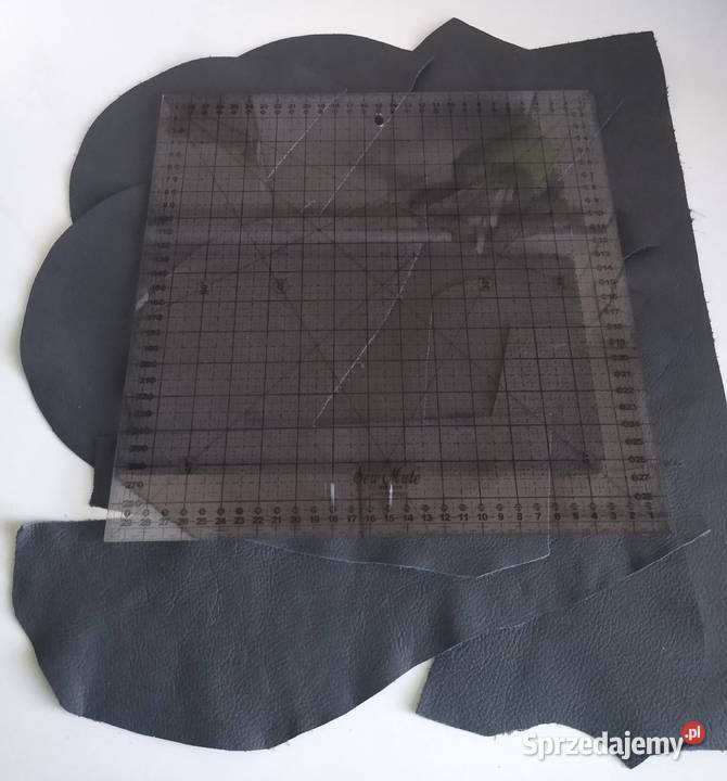 Skóra 263 g Licowa Włoska Szara Cienka średnie i Gdańsk