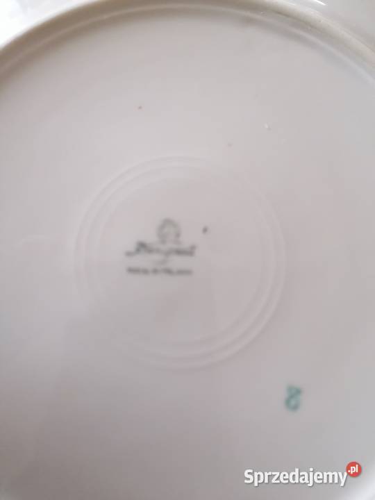 Talerz płytki porcelana Koenigszelt biały Łódź