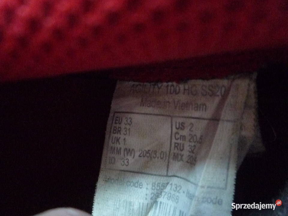 Decathlon Kipsta r 33 dł 215 buty sportowe 21.5cm