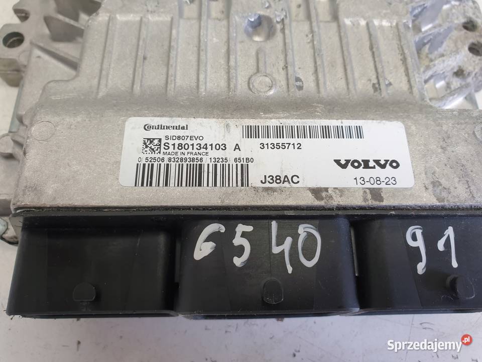 Volvo V40 II 16 D2 STEROWNIK SILNIKA komputer osobowe Chełm