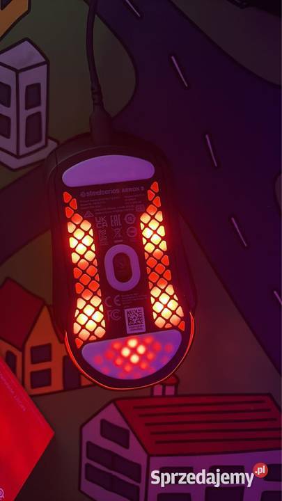 Mysza SteelSeries aerox 5 czarny Potok Wielki sprzedam