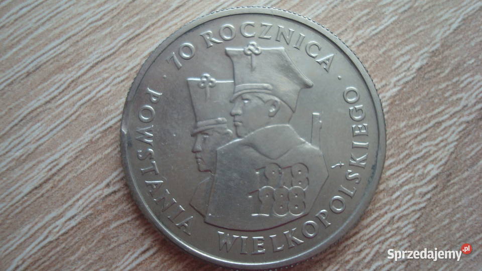 Moneta 70 rocznica Powstania Wielkopolskiego Bądkowo sprzedam