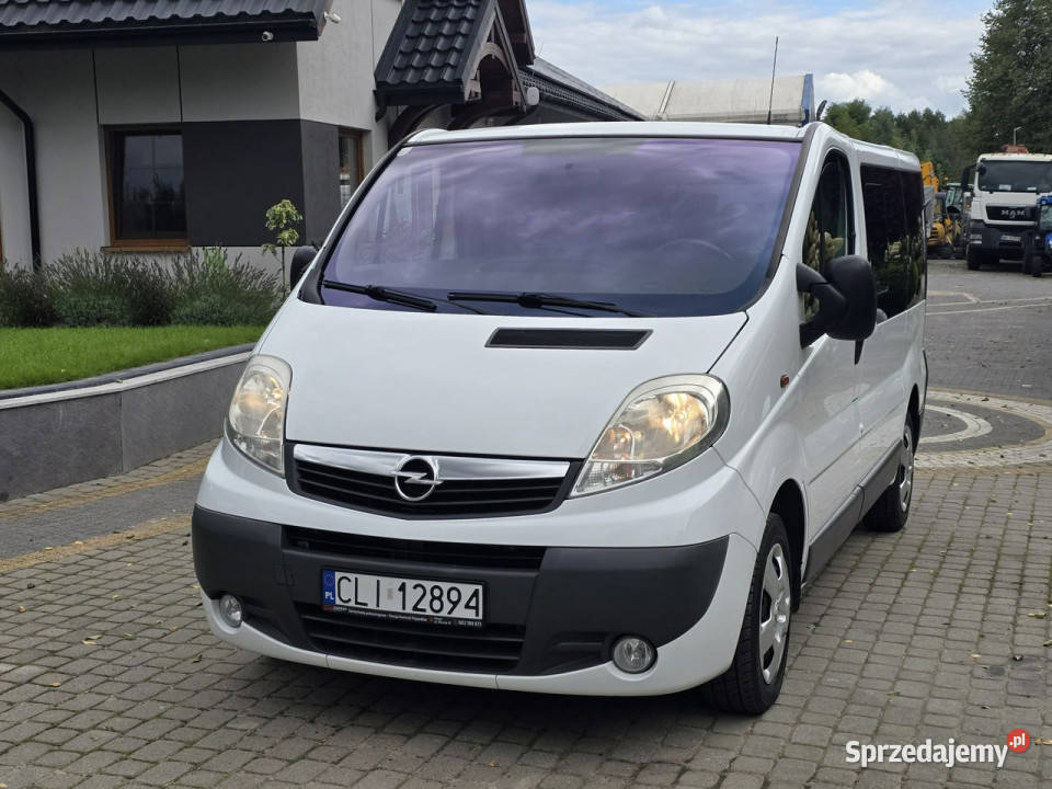 Opel Vivaro 20 dCi 8osobowy Bezwypadkowy ZADBANY Vivaro Skępe