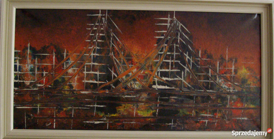 Obrazy olejne Sztuka 6000 Lata 60te i Szczecin zachodniopomorskie Szczecin