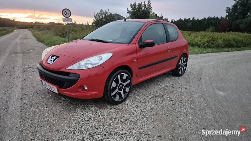 Peugeot 206 Plus 14 8V benzyna 2009 Okazja 89480km Toruń