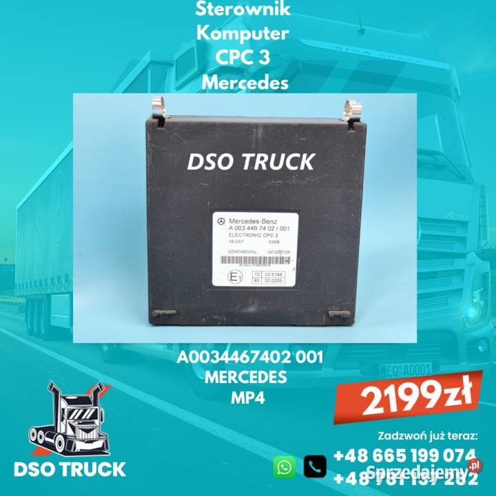 Sterownik Komputer CPC 3 Mercedes MP4 Zawichost