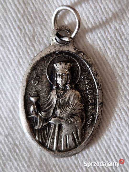 Pamiątkowy medalik Santa Barbara Mission foundet Warszawa