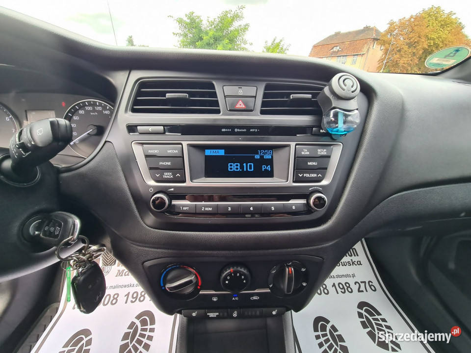 Hyundai i20 PASSION Klimtyzacja Grzane komputer pokładowy wielkopolskie Wągrowiec sprzedam