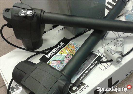 Napęd do bramy skrzydłowej BENINCA BILL 40 mazowieckie Warszawa sprzedam