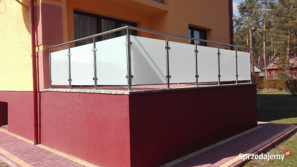 balustrady nierdzewne balkonowe schodowe Borki