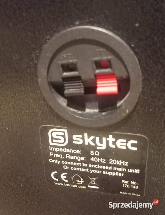 Zestaw kolumn Skytec SPA800 USB SD MP3 AUX Tyczyn