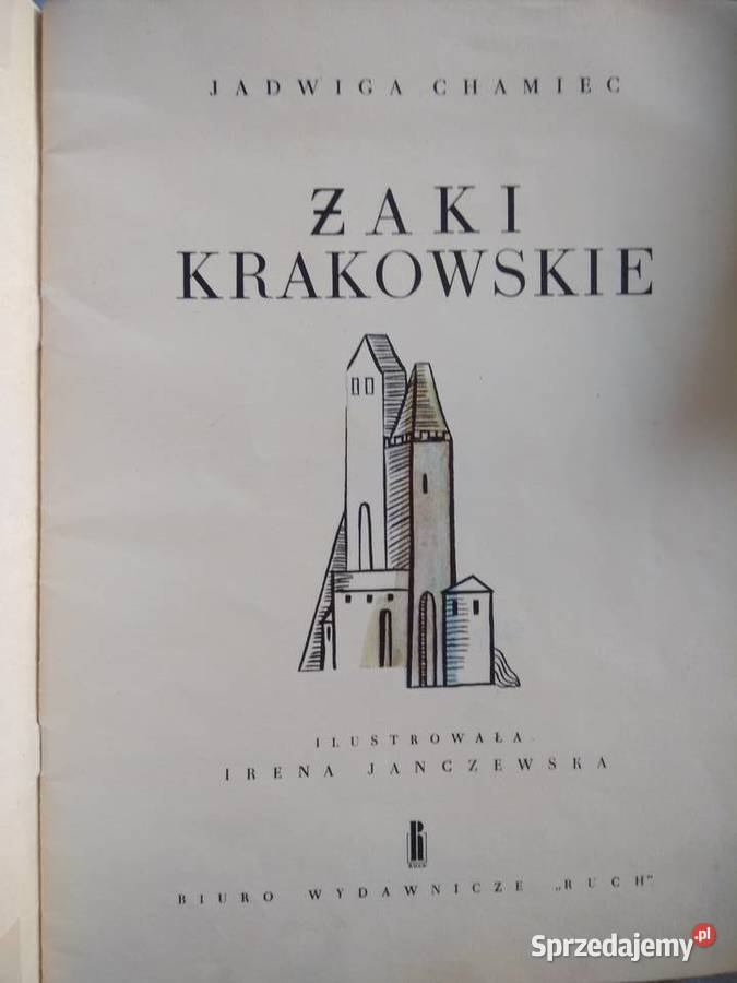 Żaki krakowskie książki dziecięce księgarnie Antykwariat