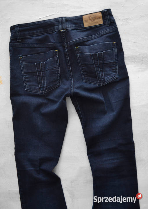 granatowe jeansy dzwony M 38 RI River Island Warszawa