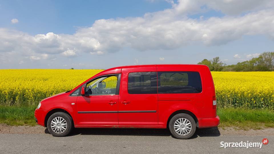 Okazja VW Caddy Maxi z LPG na minikamper nowy