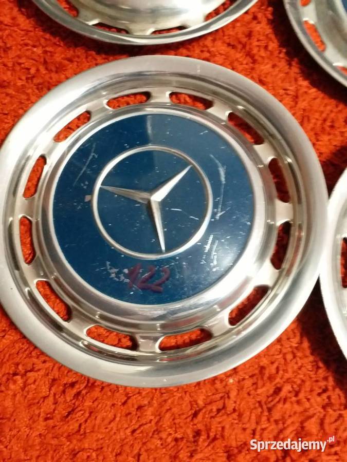 Kołpaki chrom Mercedes 123116126Oryginały 121 Gorzów Wielkopolski