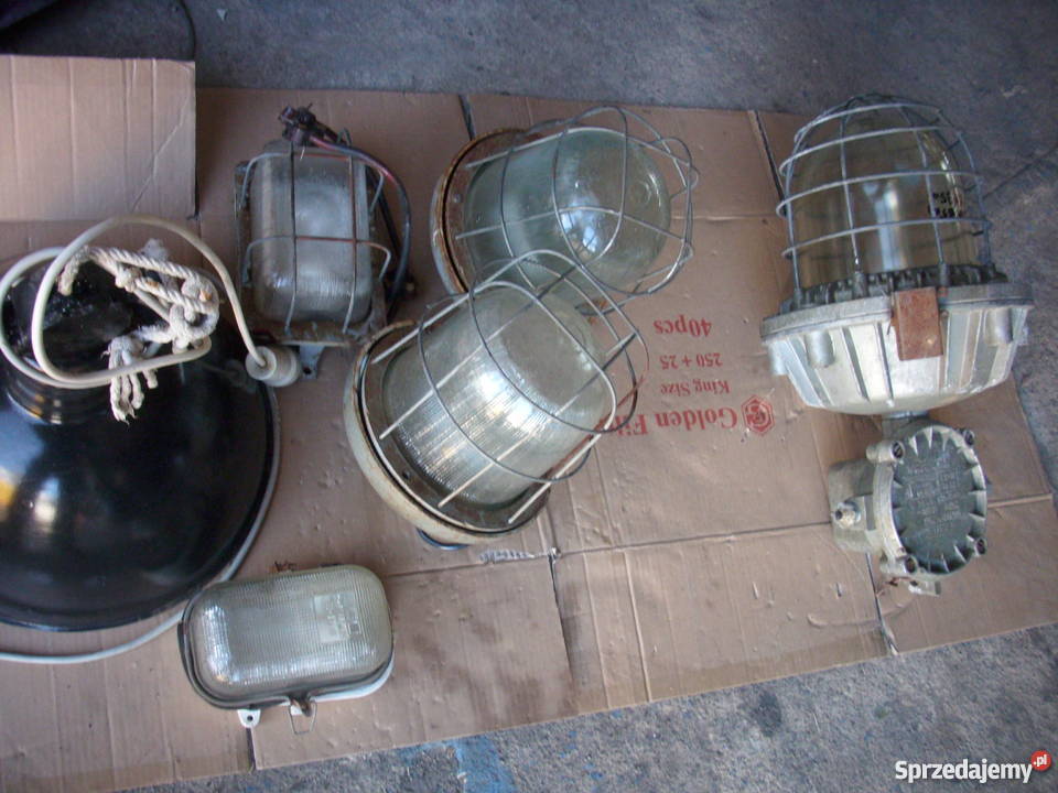 Wielka lampa Industrialnaloft design zachodniopomorskie Lipiany