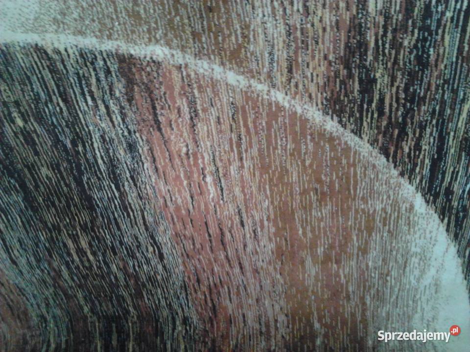 duży dywan vintage retro produkt polski 2cm